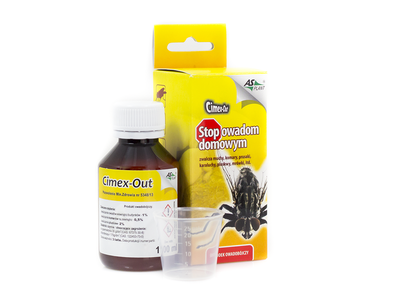 Cimex-Out na muchy komary mrówki prusaki 50ml