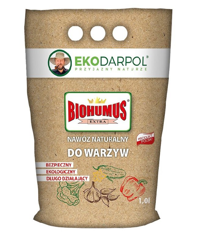 Biohumus Extra do warzyw nawóz sypki 1L (1)