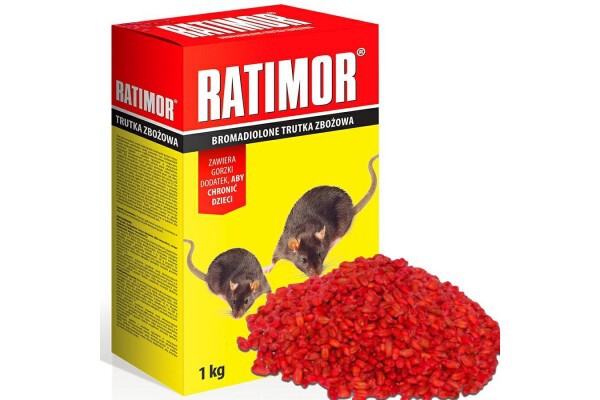 Ratimor Trutka na myszy szczury zbożowa 1kg