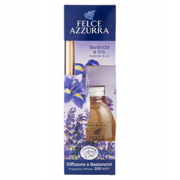 Felce Azzurra Lavender & Iris patyczki zapachowe 200ml