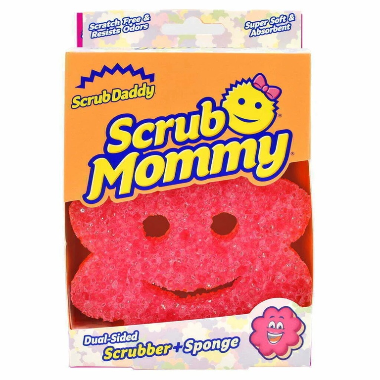 Scrub Mommy Flower Pink Magiczna gąbka do czyszczenia 1szt