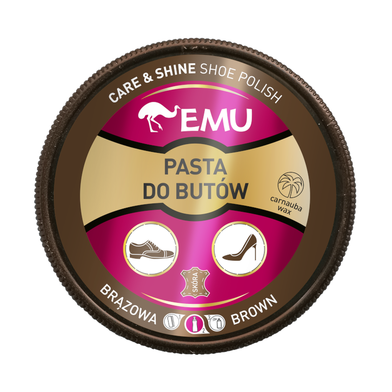 EMU Pasta do butów w puszce - brązowa 50 ml (1)