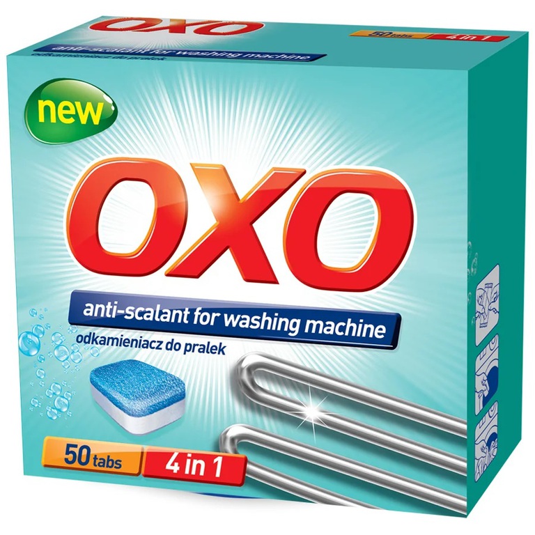 Oxo Odkamieniacz do pralek 4w1 tabletki 50szt