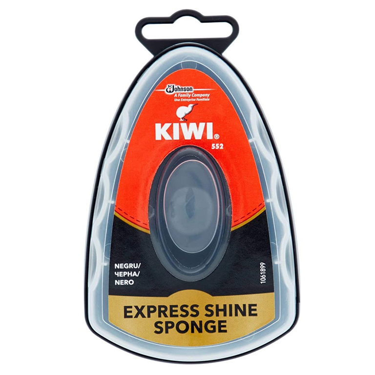 KIWI Expres Shine gąbka do butów czarna 7ml 