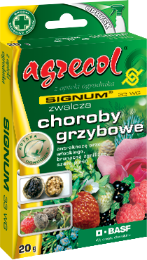 Agecol Signum 33 WG zwalcza choroby grzybowe roślin sadowniczych i warzywnych 20g